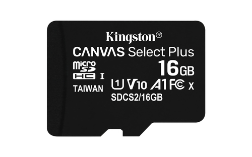 SDCS2/16GB MEMORIA FLASH KINGSTON 16GB MICRO SDHC SDCS2/16GB