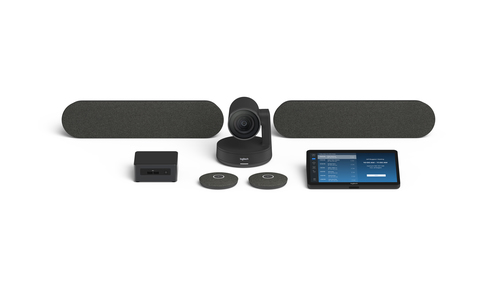 Logitech Tap Large Bundle - Zoom videokonverentsi süsteem Rühma videokonverentsi süsteem