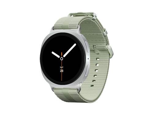 Samsung Galaxy Watch 8, Bluetooth, 44mm, Sport Band, White, S/M + Athleisure Band, Sage, M/L