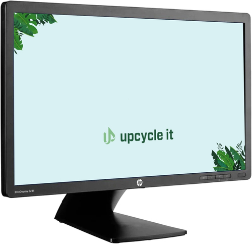 upcycle it HP EliteDisplay E231 монитор для ПК 58,4 cm (23") 1920 x 1080 пикселей Full HD ЖК Черный
