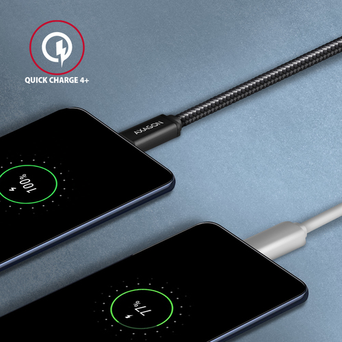 AXAGON BUCM3-CM10AB - USB-C-Kabel - 24-poliger USB-C auf 24-poligen USB-C - 1 m – Foto 6 von 9
