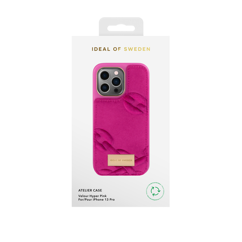 iDeal of Sweden Atelier Case iPhone 13P Velour Hyper Pink – image 2