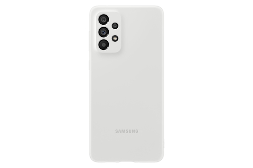 Samsung Galaxy A73 5G Silicone Cover White – image 1