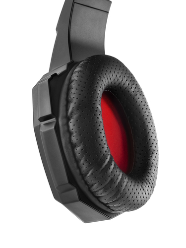Mars Gaming MH020 headphones/headset Wired Head-band Black, Red – image 5