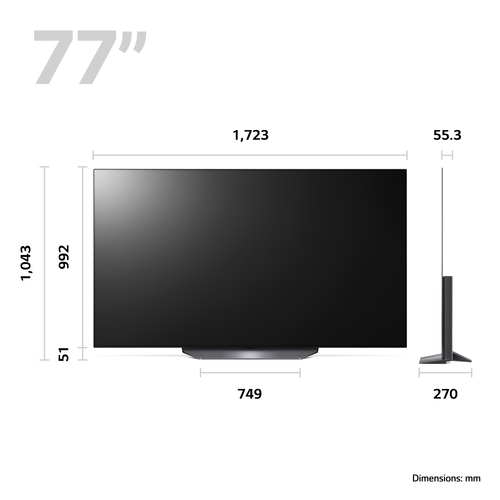 LG OLED77B36LA.AEK TV – image 3