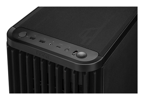 Asus ProArt PA401 Wood Edition Metal Panel Mid Tower PC Case - Black - image 7