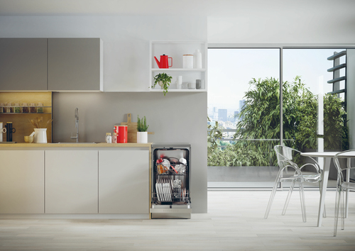Hoover H-Dish 500 HF0C3SB0FX-80 Wifi Connected Slimline Dishwasher - Stainless Steel - C Rated, Stainless Steel - image 8
