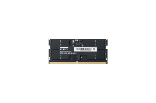 Klevv 16GB CSODIMM DDR5 6400MT/s 262 PINS PC5-51200 CLOCKED UNBUFFERED NON-ECC 1RX8 – image 1