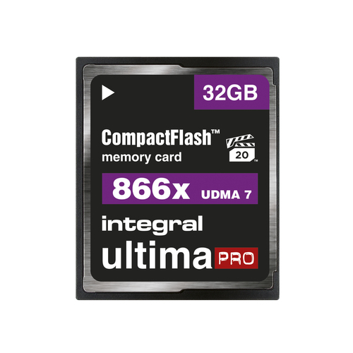 Integral 32GB COMPACT FLASH MEMORY CARD CF UDMA 7 VPG-20 UP TO R-130 W-45 866X – image 3