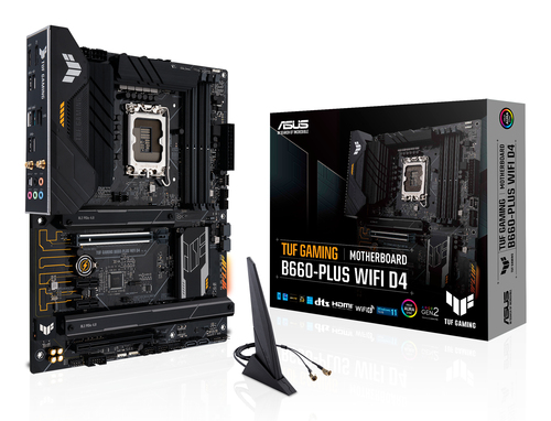 ASUS TUF GAMING B660-PLUS WIFI D4 Intel B660 LGA 1700 ATX