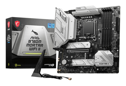 MSI MAG B760M MORTAR WIFI II DDR5 Intel B760 LGA 1700 Микро ATX