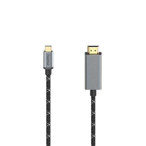 Hama 00200509 HDMI кабель 1,5 m HDMI Тип A (Стандарт) USB Type-C Черный