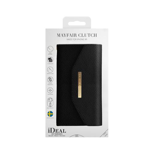 iDeal of Sweden Mayfair Clutch iPhone XR Black – image 6