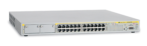 Allied Telesis 10/100TX x 24 ports PoE Fast Ethernet Layer 2+ Switch
