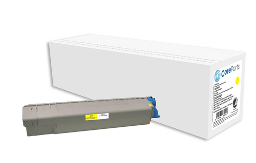 CoreParts QI-OK1022Y toner cartridge 1 pc(s) Compatible Yellow