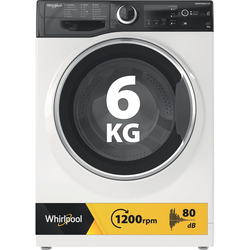Whirlpool WSB 624 S IT стиральная машина Фронтальная загрузка 6 kg 1151 RPM Белый