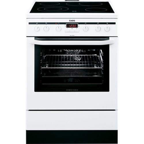 AEG 41016VI-WN cooker Freestanding cooker Electric Ceramic hob White
