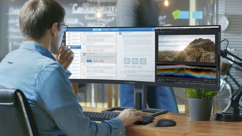 Philips 45B1U6900C - LED-Monitor, afbeelding 4
