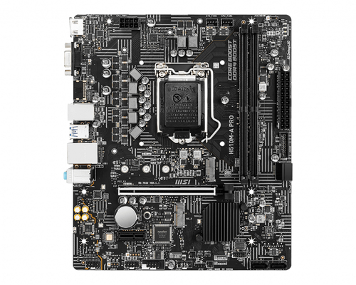 MSI H510M-A PRO материнская плата Intel H510 LGA 1200 (Socket H5) Микро ATX