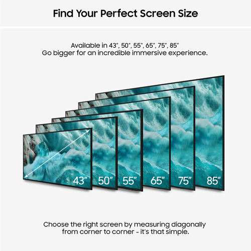 75" Samsung Q7F Qled 4K Vision AI Smart TV 2025 - QE75Q7F, Black - image 6