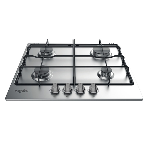 Whirlpool TKRL 650 IX Nerezová ocel Vestavěné 58 cm Plynový 4 zóna/zón