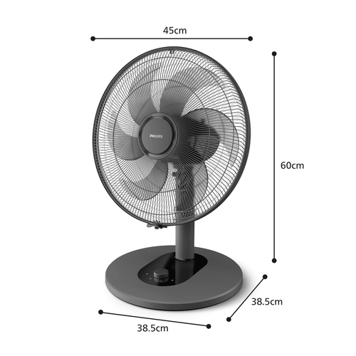 Philips 1000 series CX1040/01 household fan Black – image 2