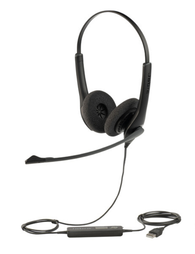 1159-0158 Jabra BIZ 1100 USB Duo - Auricular - en oreja - cableado - USB