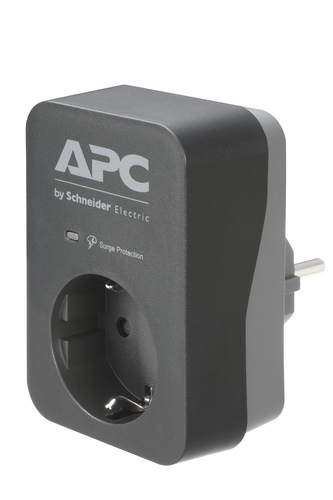 APC Essential SurgeArrest 1 Outlet Black 230V Germany