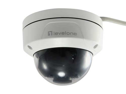 LevelOne IPCam FCS-3402 Dome IP 2MP H.265 60fps, afbeelding 3