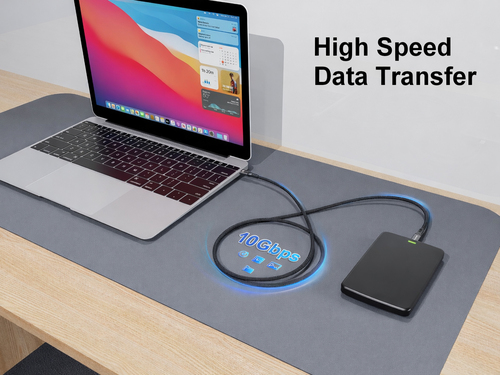 Equip 119467 USB-kabel USB 3.2 Gen 2 (3.1 Gen 2) 7,5 m USB C 10 Gbit/s 60 W Zwart, afbeelding 6
