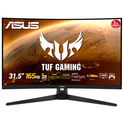 ASUS TUF Gaming VG32VQ1BR монитор для ПК 80 cm (31.5") 2560 x 1440 пикселей Quad HD LED Черный
