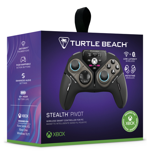 Turtle Beach Stealth Pivot Wireless Smart Game Controller with Rotating Modules, Display Dashboard, Hall-Effect Sticks, Remappable Buttons for Windows PC, Xbox – image 7
