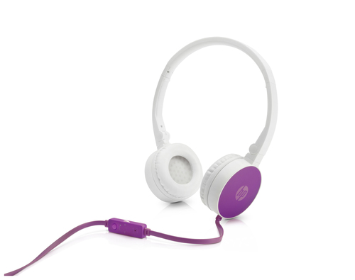 HP H2800 Purple Headset – image 2