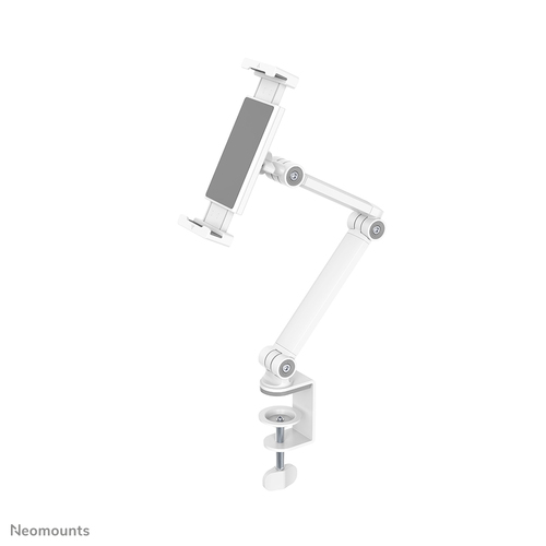 Support de Tablette Neomounts DS15-545WH1 avec Pince de Bureau 4.7-12.9" - Universel - Plein Mouvement – Photo 4 sur 11