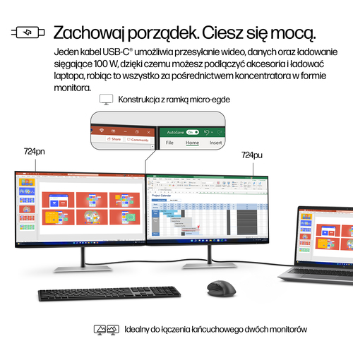 HP Inc. Monitor S7 Pro 724pu WUXGA USB-C   8Y2F7AA