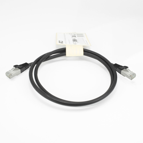 CAT8 U/FTP LSZH SLIM BK 0.25M. 1 stk, afbeelding 2