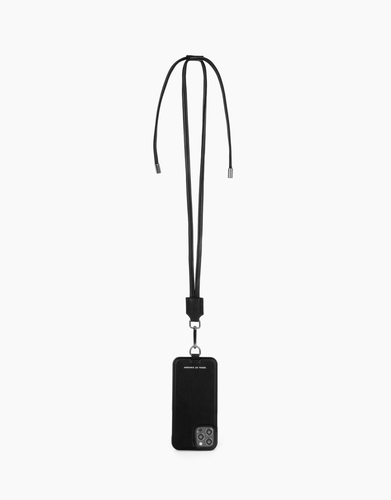 iDeal of Sweden Atelier Necklace iPhone 8/7/6/6S/SE Intense Black – image 2