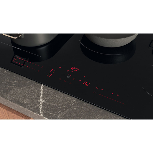 Hotpoint HeatControl HTX8017DCF2 80 cm Electric Induction Hob - Black - image 7