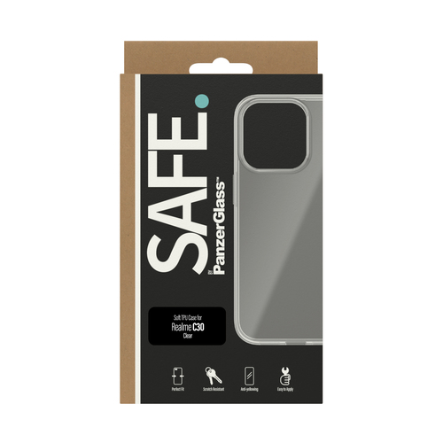 PanzerGlass SAFE. by ® TPU Case Realme C30