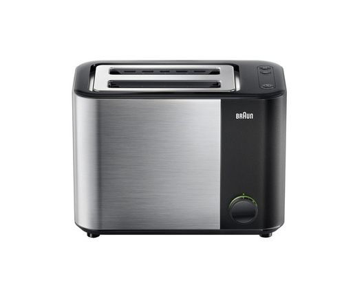 Braun HT 5000 BK 13 2 griežinėliai 1000 W Juoda, Nerūdijančiojo plieno