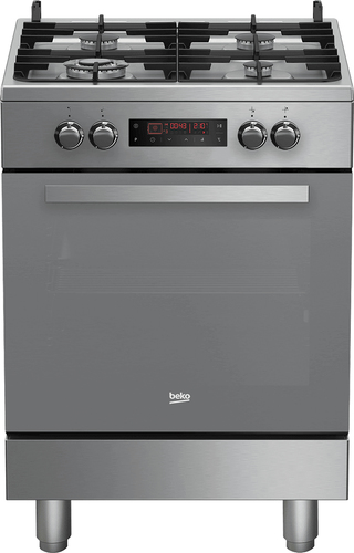 Beko FSR61410GXDF Eraldiseisev pliit Elektriline Gaas Roostevaba teras A