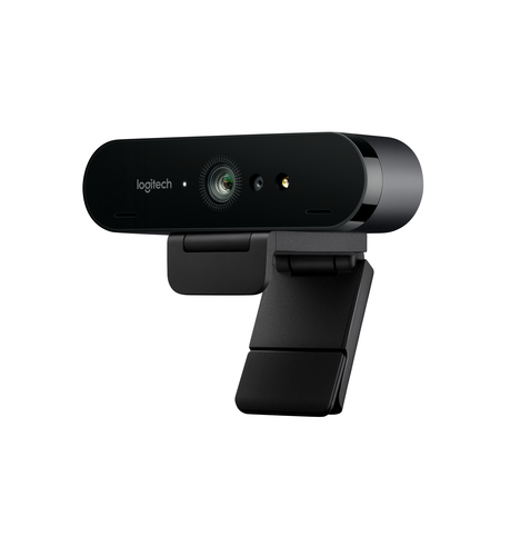 Logitech Webcam BRIO 4K, Ultra HD, Windows Hello 4096x2160, Audio, USB, Externe Abdeckblende