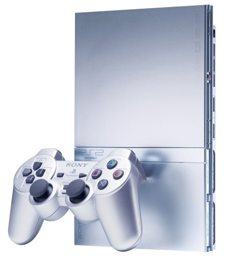 Sony Console Ps2 Silver Compatta