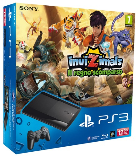 Sony Console Ps3 12gb + Invizimals