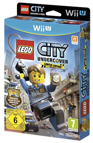 Nintendo Lego City Undercover Lim. Ed. Wii U Standarts Itālijas