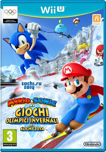 Nintendo Mario & Sonic Ai Giochi Inv. 2014 Wii U Standarts Itālijas