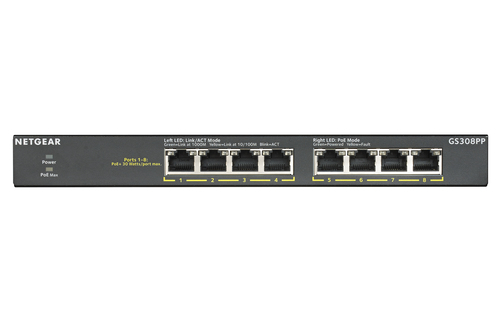 Netgear 8Port Switch 10/100/1000 GS308PP