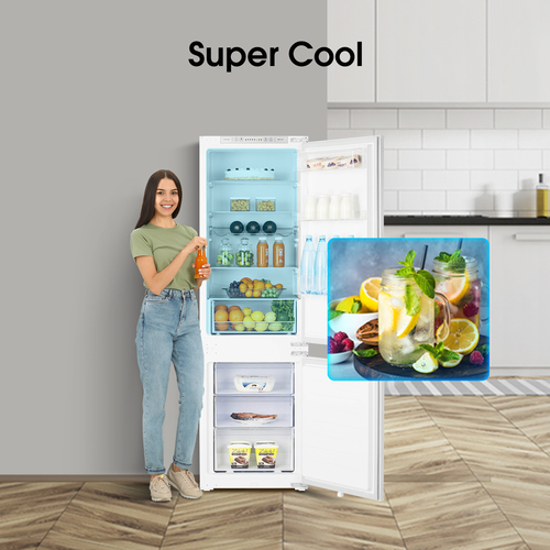 Hisense RIB312F4AWE Integrated 70 30 Frost Free Fridge Freezer 177cm H - image 4