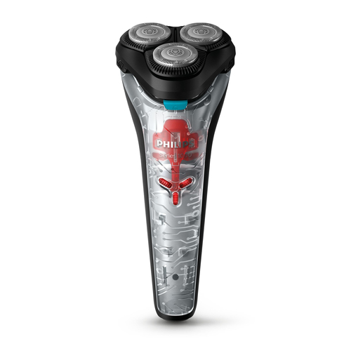 Philips 1000 series S1108/02 men's shaver Rotation shaver Black, Grey, Red – image 1