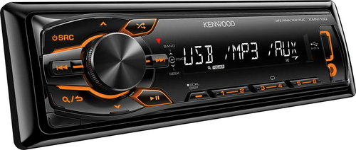 Kenwood KMM-100AY car media receiver Black